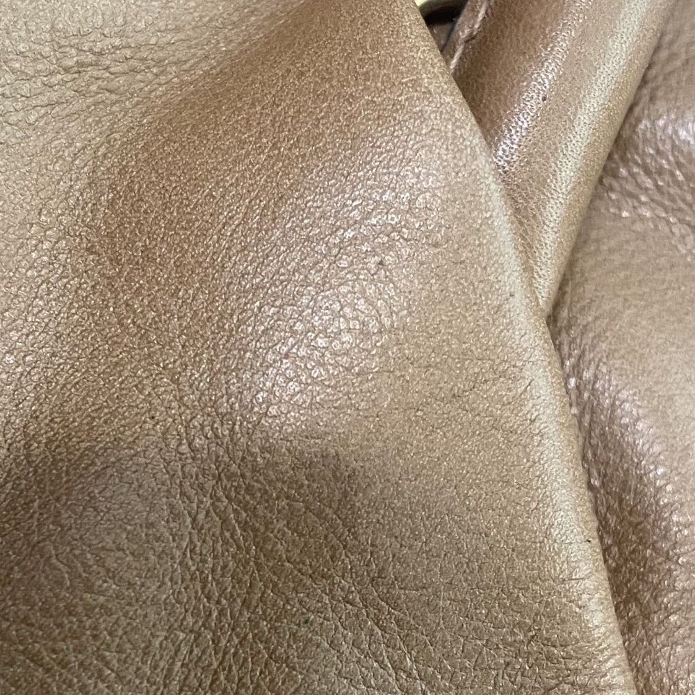 Fendi Tan/Brown Leather 2 Way Purse w/Strap,AUTHENTIC - Picture 14 of 16